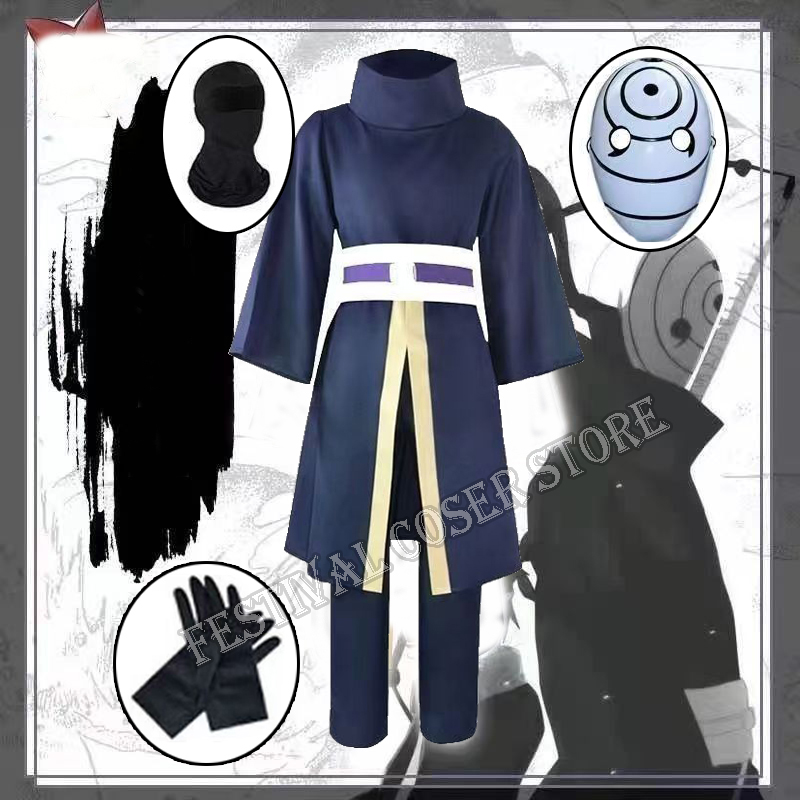 Men'S Kimono Accessories - Kostum Cosplay Anime Uchiha Obito Kostum