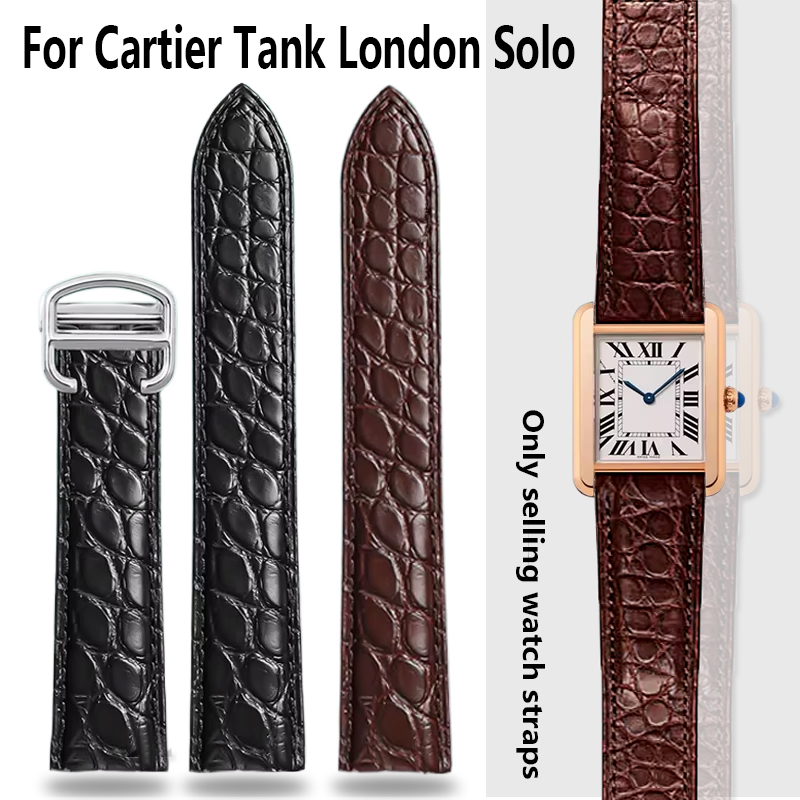 Men'S Accessories Cartier - Tali Jam Buaya 16 18 20