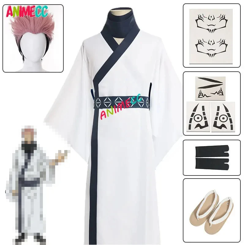 Men'S Kimono Accessories - ANIMECC dalam stok S-2XL Ryomen Sukuna