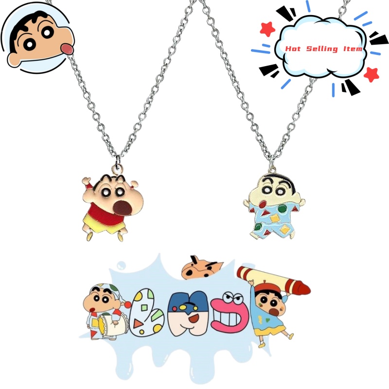 Men'S Accessories Best - Kalung kartun Crayon Shin-chan bergaya Jepang