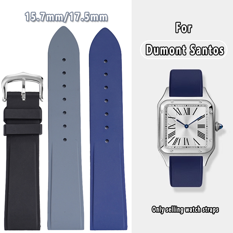 Men'S Accessories Cartier - Tali Jam Tangan Karet Fluor Rilis