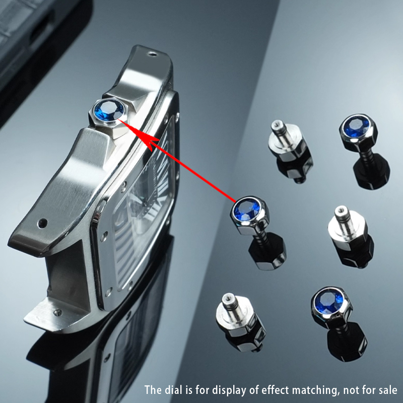 Men'S Accessories Cartier - Untuk Cartier Head Santos All Steel