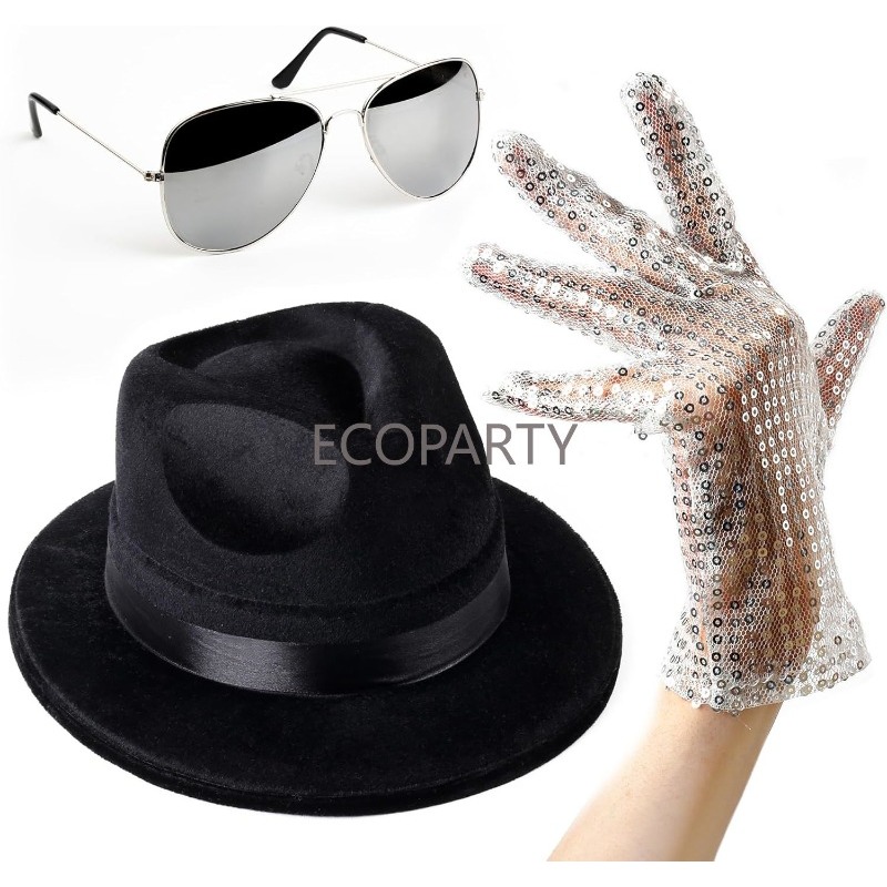 Men'S Accessories In The 80S - Aksesori Kostum Pop King Jackson Sarung