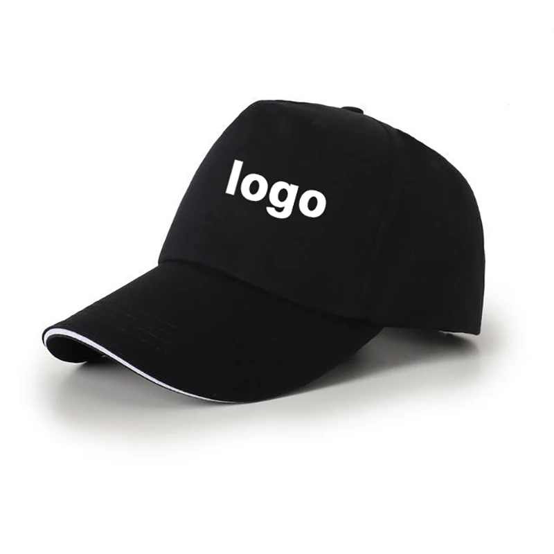Hat Snapback Cap - Topi matahari pribadi untuk pria Logo