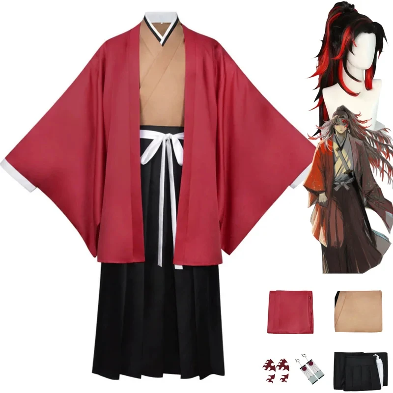 Men'S Kimono Accessories - Kostum Cosplay Anime Tsugikuni Yoriichi 2026