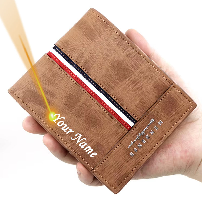 Coin Holder Men - Dompet Kartu Tipis Pria Custom Nama