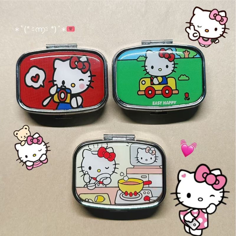 Men'S Accessories Drawer Organizer - Kotak Penyimpanan Logam Anime Sanrio Hello
