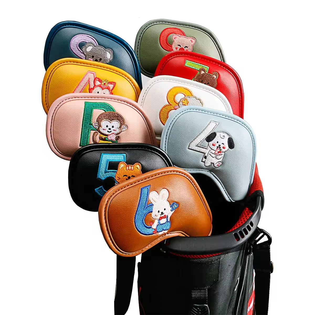 Men'S Accessories - 9 Buah Penutup Kepala Tongkat Golf