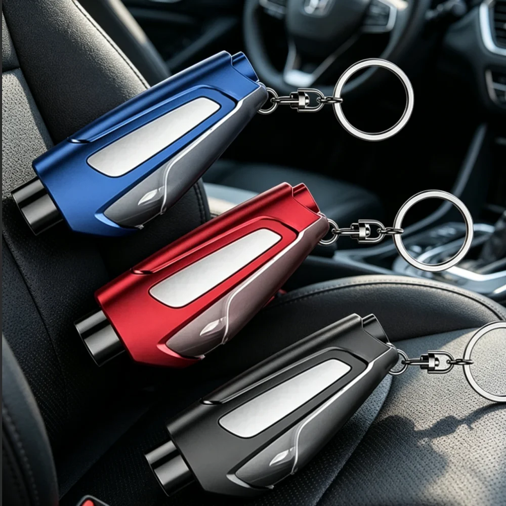 Palu darurat mobil multifungsi - Keychain Multi Tool ulasan dan harga