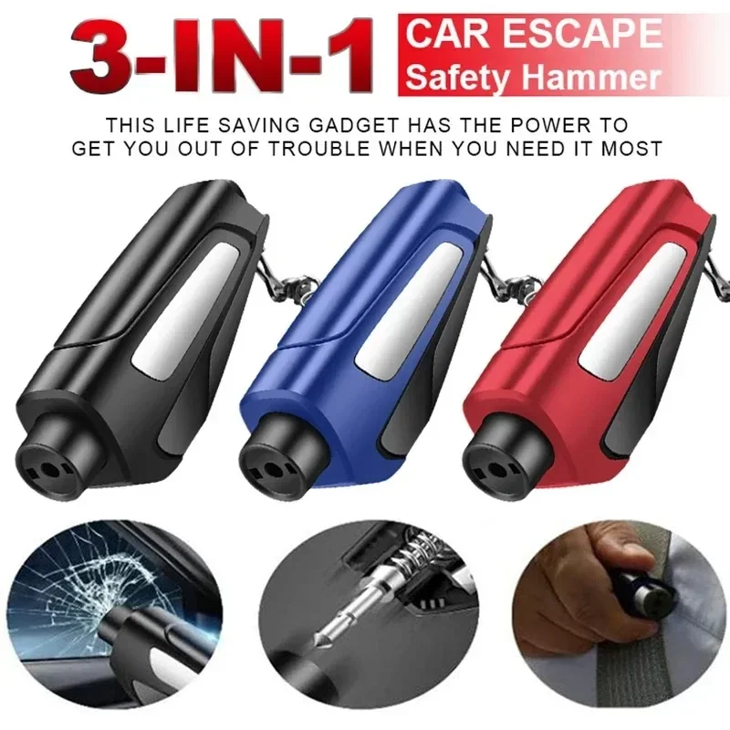 Palu darurat mobil multifungsi - Keychain Multi Tool ulasan dan harga