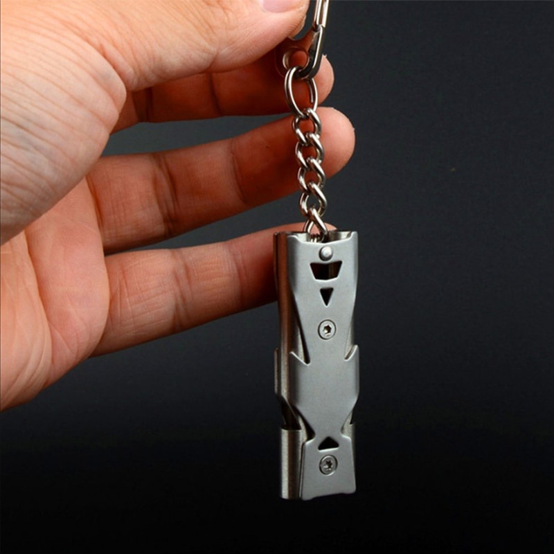 Luar ruangan EDC peluit bertah - Keychain Multi Tool ulasan dan harga