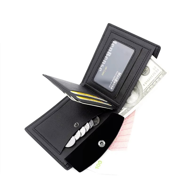 Dompet Pria Pendek dengan Ukir - Coin Holder Men ulasan dan harga
