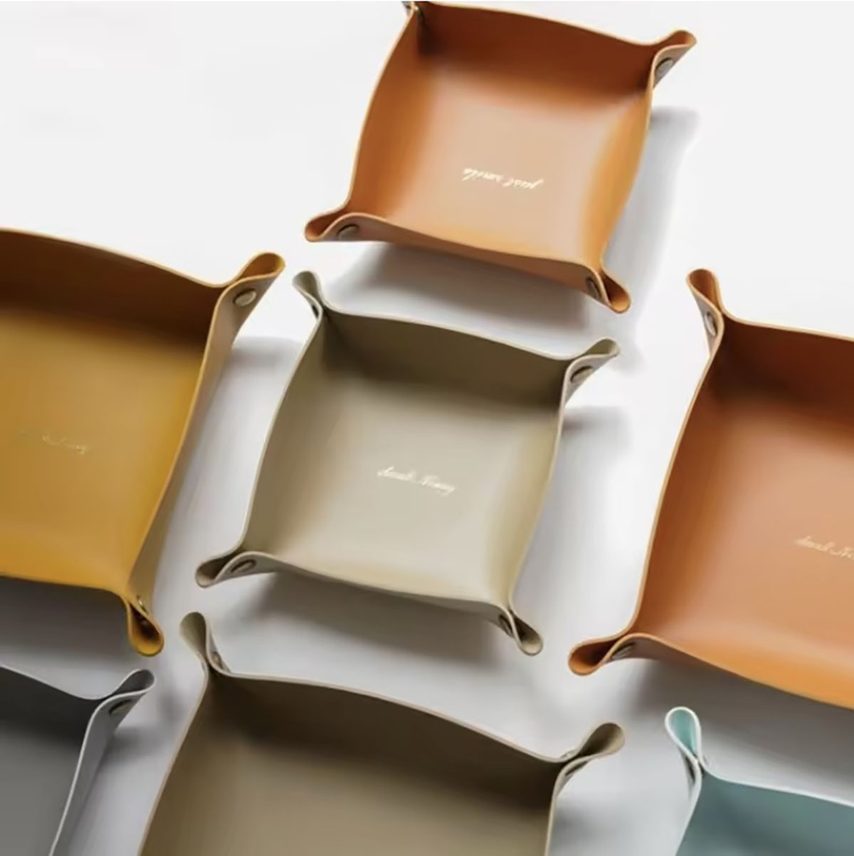 Baki Penyimpanan Kulit Gaya No - Men'S Accessories Drawer Organizer ulasan dan harga