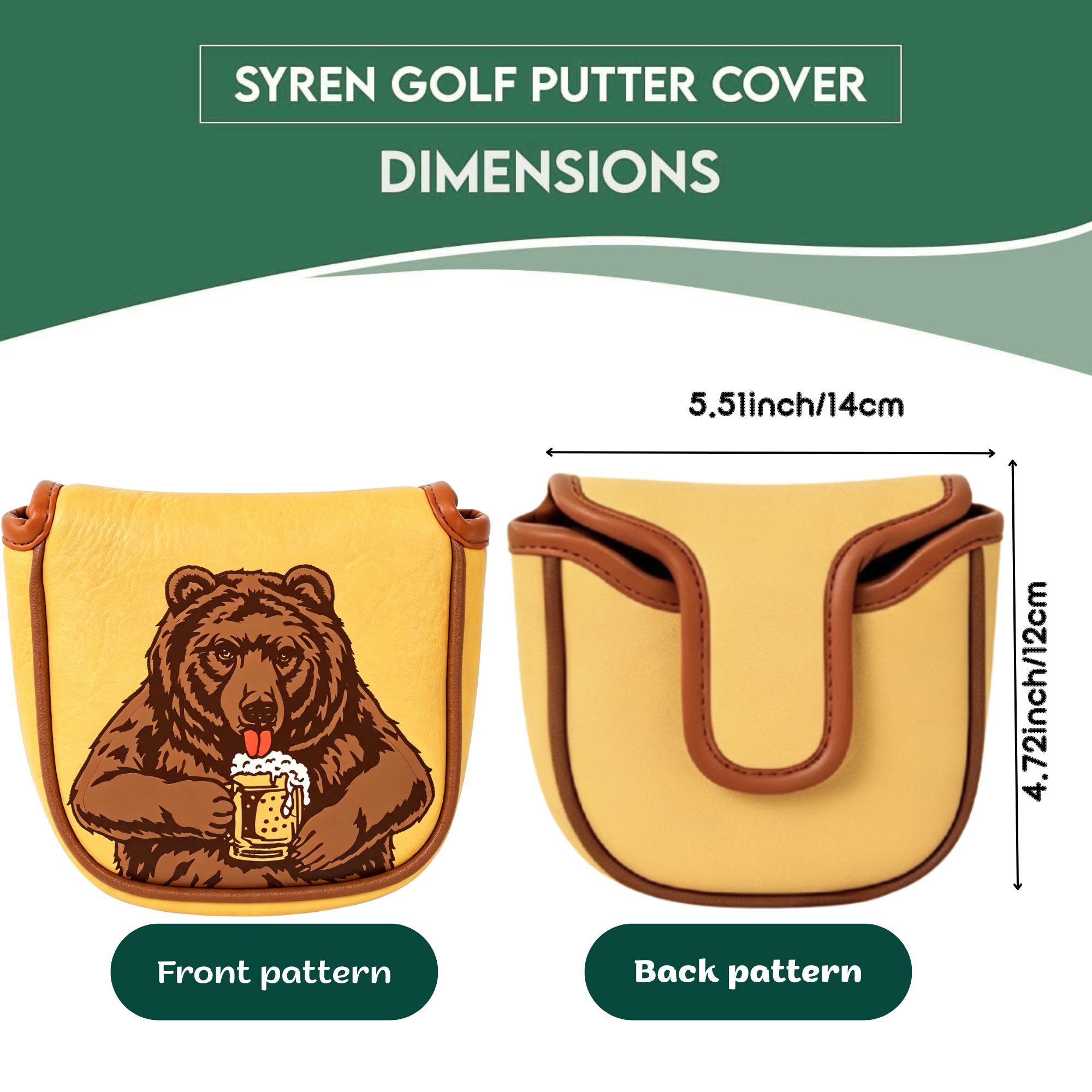 Penutup Kepala Putter Golf Bor - Men'S Accessories ulasan dan harga