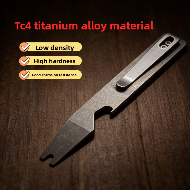 Alat Multifungsi Titanium Pry  - Keychain Multi Tool ulasan dan harga