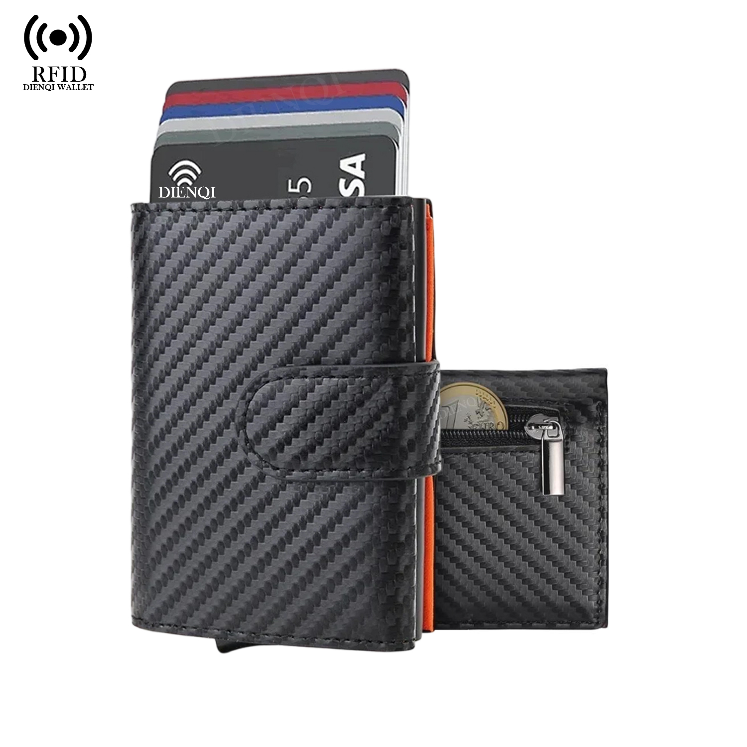 Dompet Kartu Bisnis Kulit Mikr - Coin Holder Men ulasan dan harga