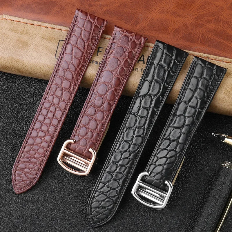 Tali Jam Buaya 16 18 20 22 23  - Men'S Accessories Cartier ulasan dan harga