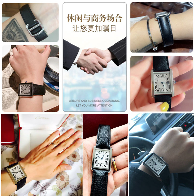 Untuk Cartier TANK SOLO RONDE  - Men'S Accessories Cartier ulasan dan harga