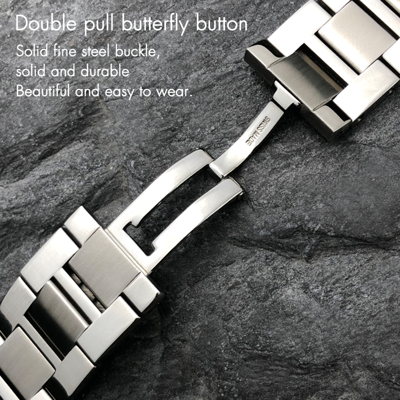Gelang Jam Baja Tahan Karat Ha - Men'S Accessories Cartier ulasan dan harga