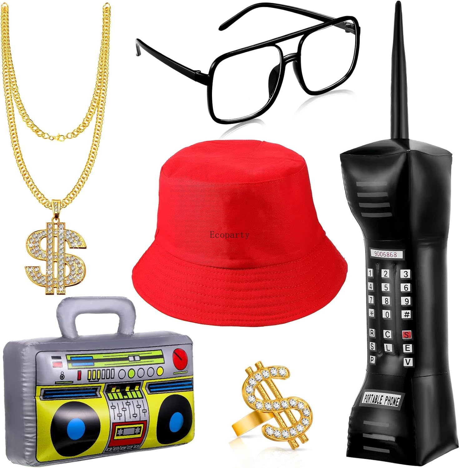 Halloween 6 Buah 80S 90S Kit P - Men'S Accessories In The 90S ulasan dan harga