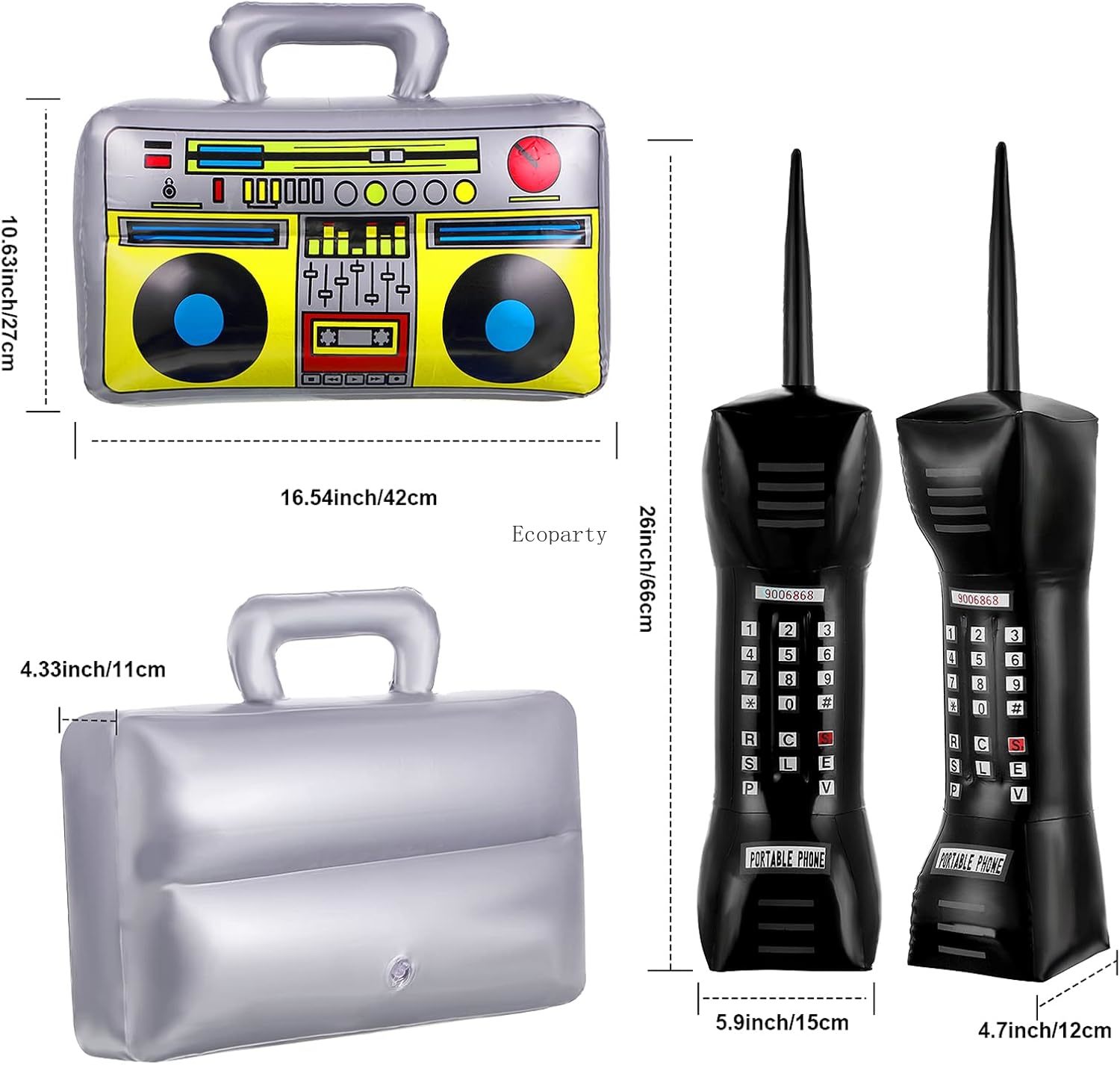 Halloween 6 Buah 80S 90S Kit P - Men'S Accessories In The 90S ulasan dan harga