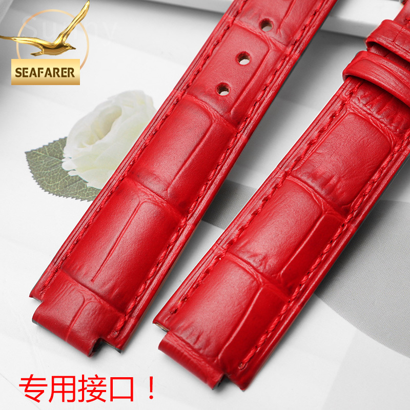 Tali jam kulit asli untuk Tank - Men'S Accessories Cartier ulasan dan harga