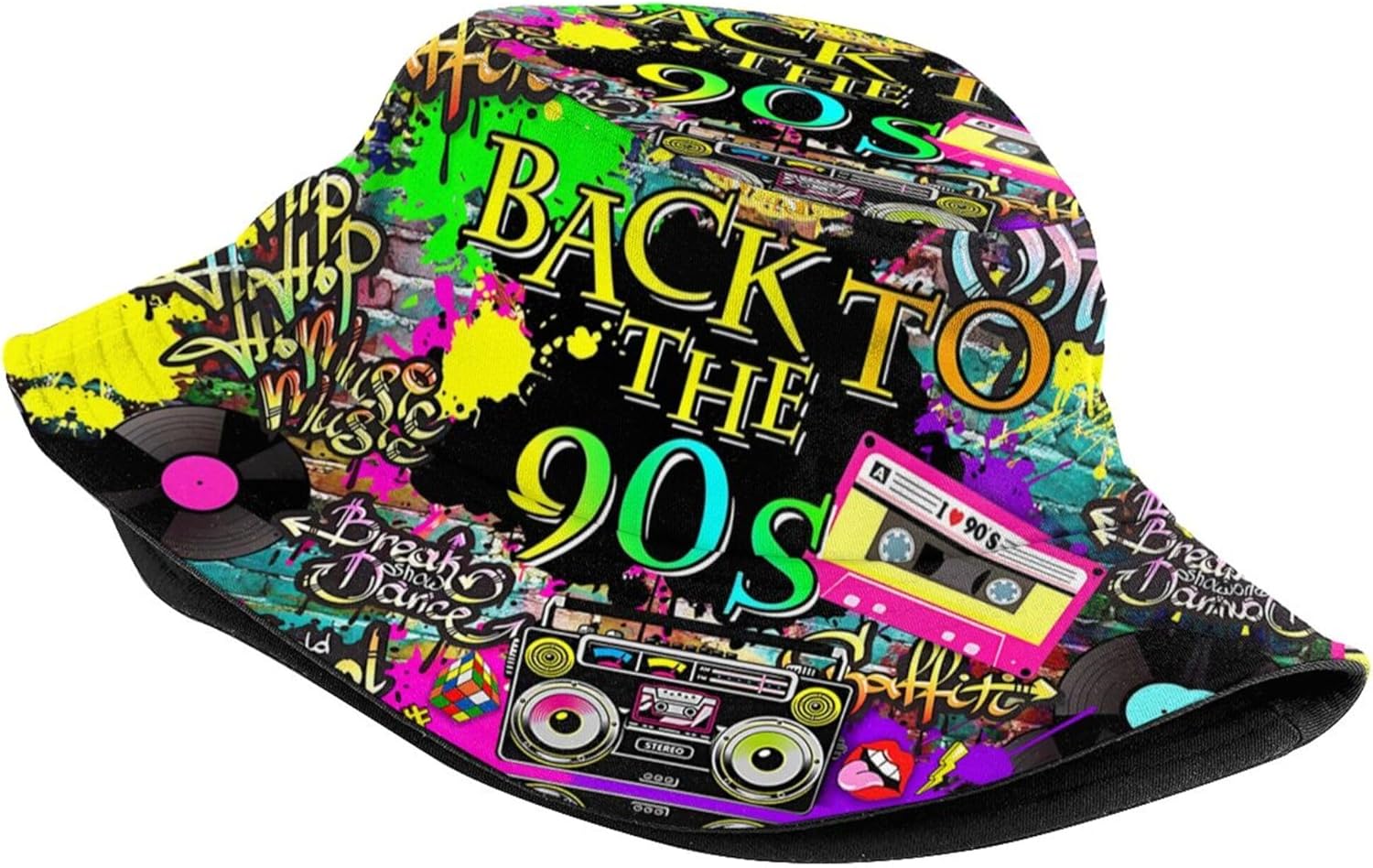 Topi Bucket Retro 80S 90S untu - Men'S Accessories In The 80S ulasan dan harga