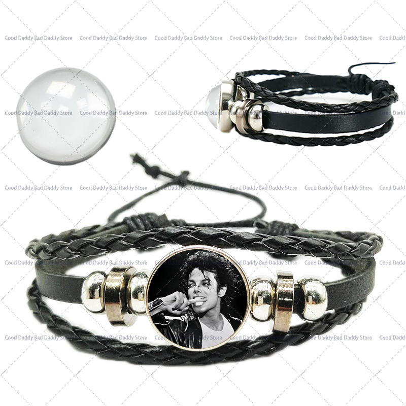 Michael Jackson Tali Tenun Tan - Men'S Accessories Fashion ulasan dan harga