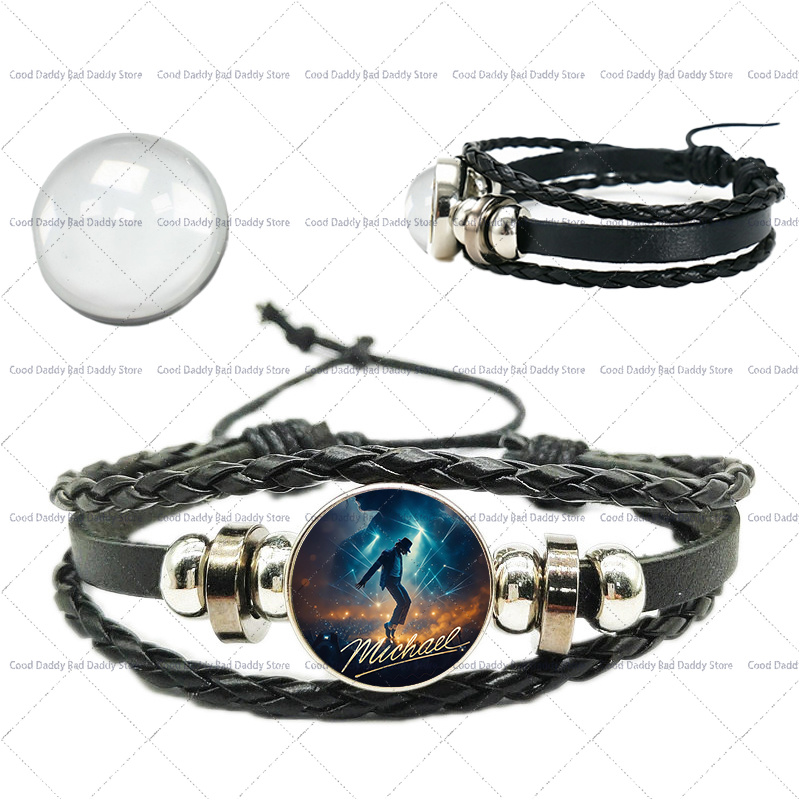 Michael Jackson Tali Tenun Tan - Men'S Accessories Fashion ulasan dan harga