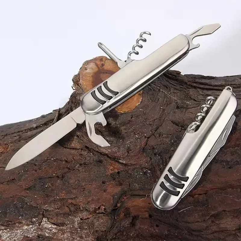 Pisau Serbaguna 5 IN 1 Pisau L - Keychain Multi Tool ulasan dan harga