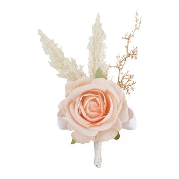 Boutonniere Mawar Elegan Buata - Men'S Accessories Best ulasan dan harga