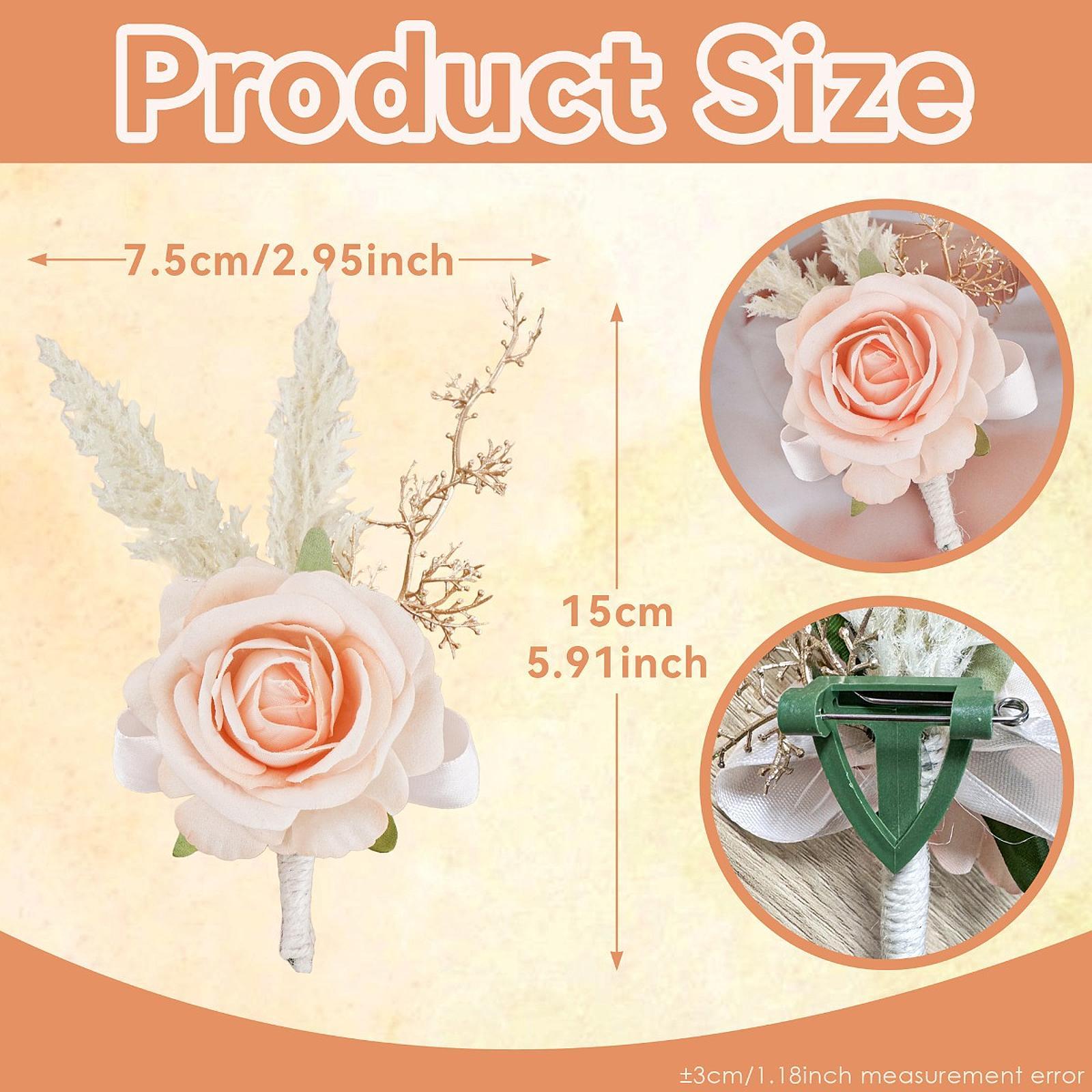 Boutonniere Mawar Elegan Buata - Men'S Accessories Best ulasan dan harga