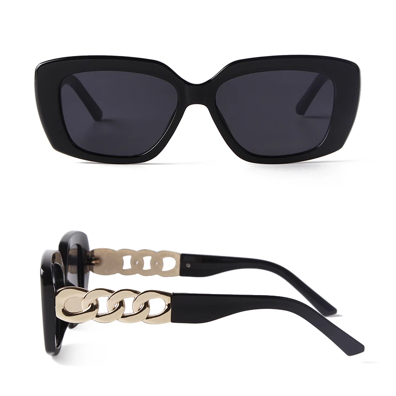 Kacamata Hitam Persegi Berongg - Men'S Accessories In The 90S ulasan dan harga