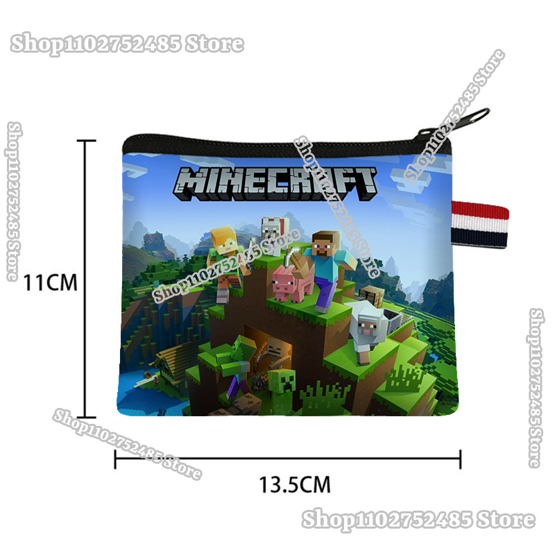 Pixels Block Coin Purse Miner  - Coin Holder Men ulasan dan harga