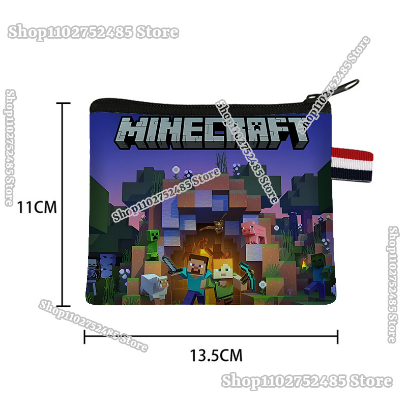 Pixels Block Coin Purse Miner  - Coin Holder Men ulasan dan harga