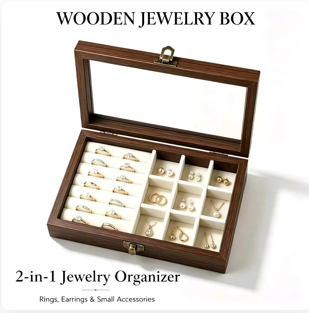 Organizer Perhiasan Beludru Mo - Men'S Accessories Drawer Organizer ulasan dan harga
