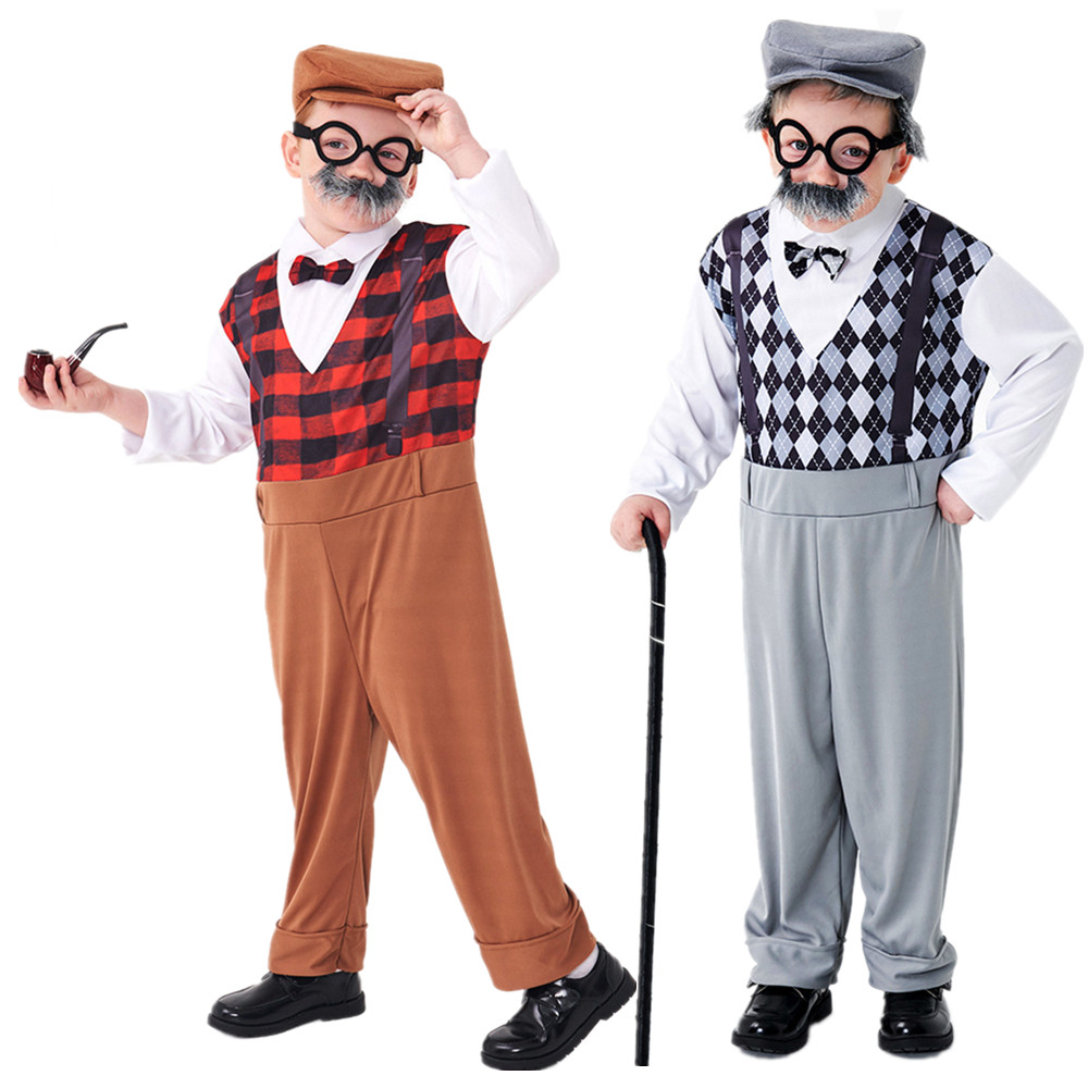 Kostum Halloween Cosplay Kakek - Men Accessories Hat ulasan dan harga